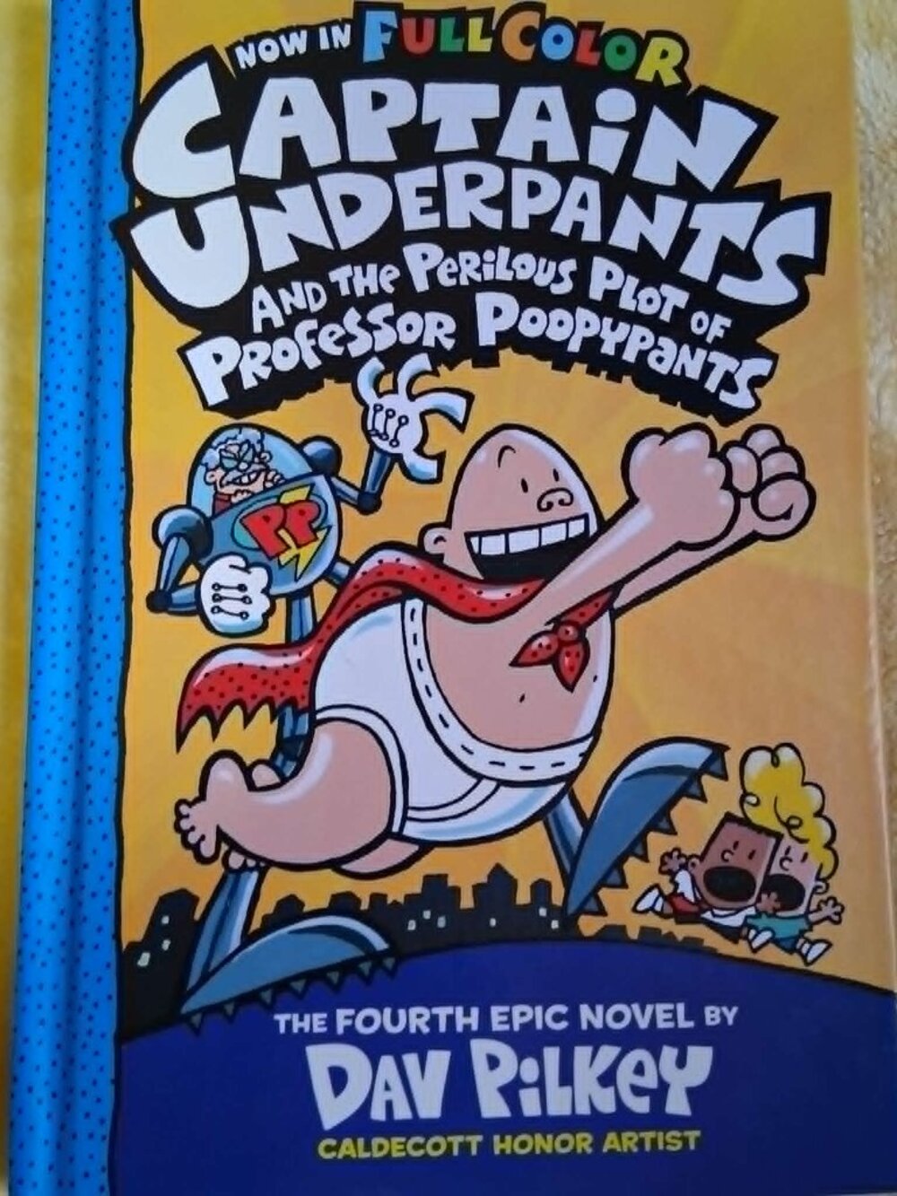CAPTAIN UNDERPANTS HARD COVER BOOKS (SET OF 3) - Picture 3 of 4